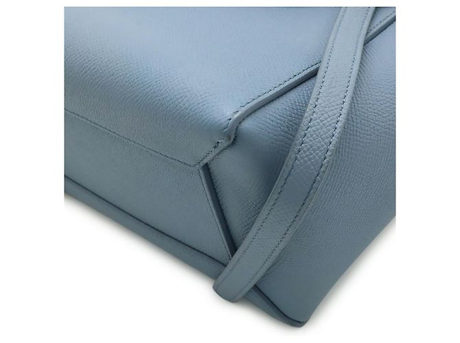 Céline Borsa a 2 modi Micro Belt Bag in pelle Celine Blu - vista 3