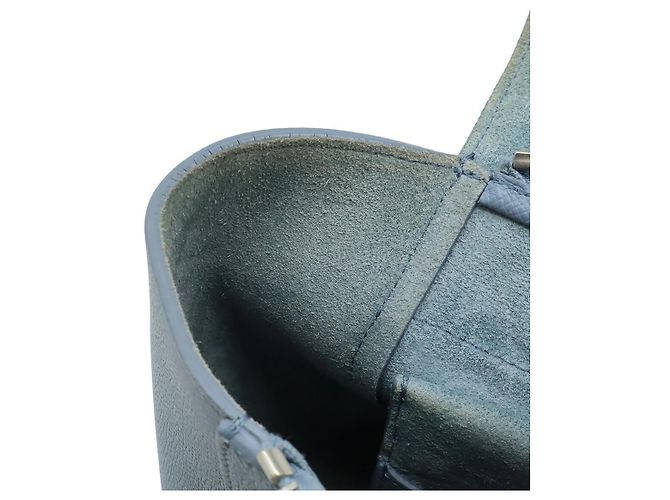 Céline Borsa a 2 modi Micro Belt Bag in pelle Celine Blu - vista 7