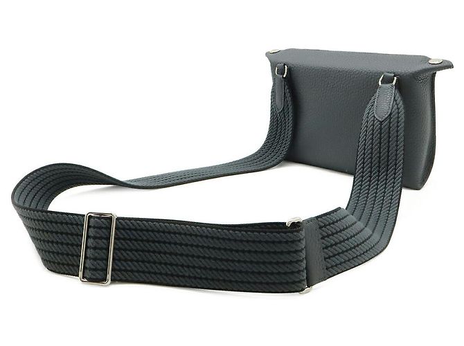 Hermès Borsa a Spalla Hermes Togo Evelyne Grigio - vista 2