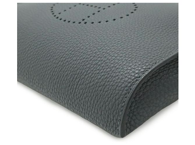 Hermès Borsa a Spalla Hermes Togo Evelyne Grigio - vista 3
