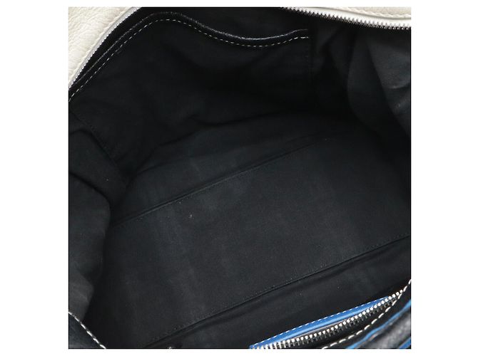 Balenciaga Bazaar Leder Tragetasche Schwarz - Ansicht 7