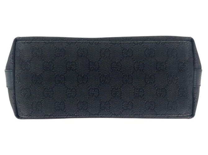 Borsa a tracolla Gucci GG Canvas e Pelle Nero - vista 10