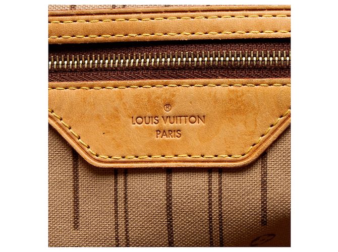 Louis Vuitton Monogram Canvas Delightful MM Shoulder Bag Brown - view 8