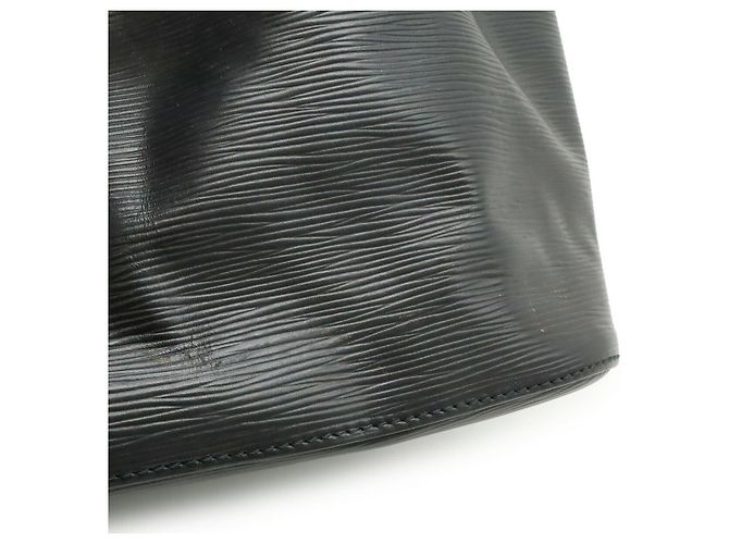 Borsa a Spalla Louis Vuitton Epi Petit Noe Nera Nero - vista 8