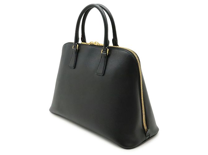 Prada Saffiano Leder Tote Bag Schwarz - Ansicht 2