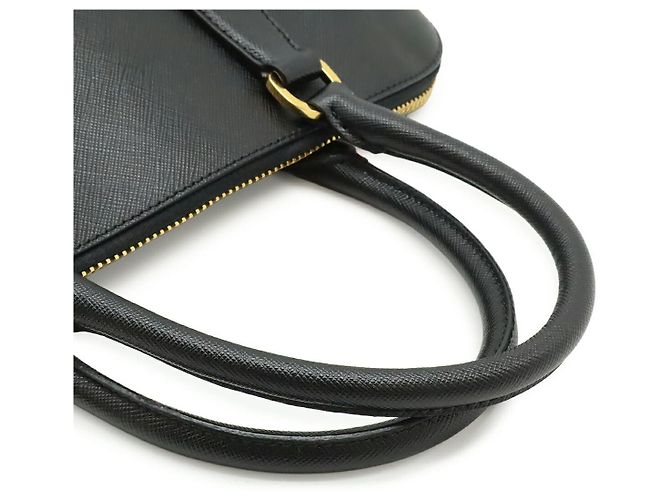 Prada Saffiano Leder Tote Bag Schwarz - Ansicht 5