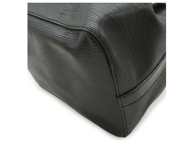 Borsa a Spalla Louis Vuitton Epi Petit Noe Nera Nero - vista 3