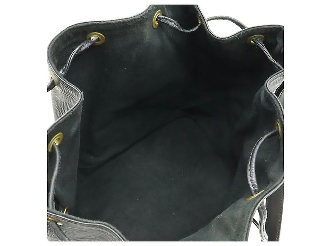 Borsa a Spalla Louis Vuitton Epi Petit Noe Nera Nero - vista 5