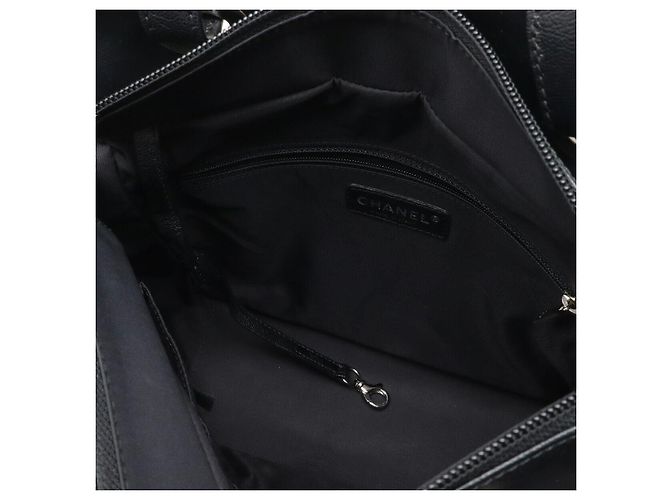 2.55 Chanel Paris Biarritz Tote PM Nero - vista 5