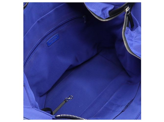 Chanel La Pausa Canvas Tote Bag Blau - Ansicht 6