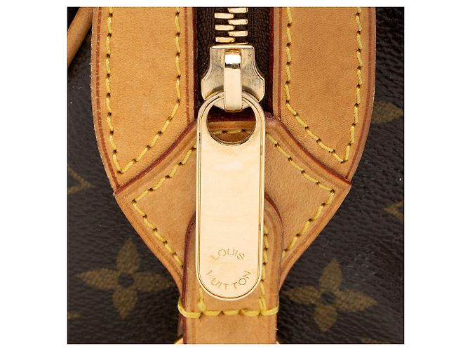 Borsa a spalla Louis Vuitton Monogram Canvas Stresa PM Marrone - vista 10