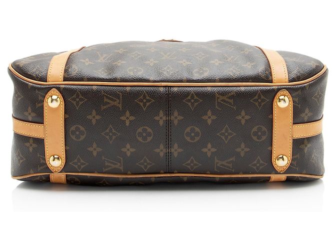 Borsa a spalla Louis Vuitton Monogram Canvas Stresa PM Marrone - vista 4
