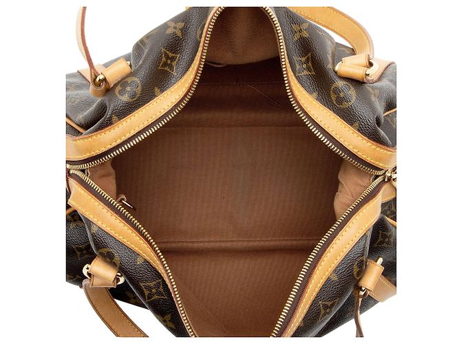 Borsa a spalla Louis Vuitton Monogram Canvas Stresa PM Marrone - vista 7