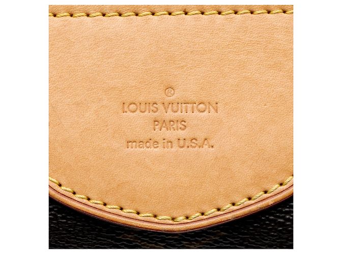 Borsa a spalla Louis Vuitton Monogram Canvas Stresa PM Marrone - vista 8