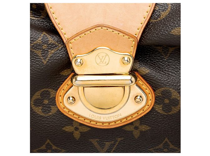 Borsa a spalla Louis Vuitton Monogram Canvas Stresa PM Marrone - vista 9