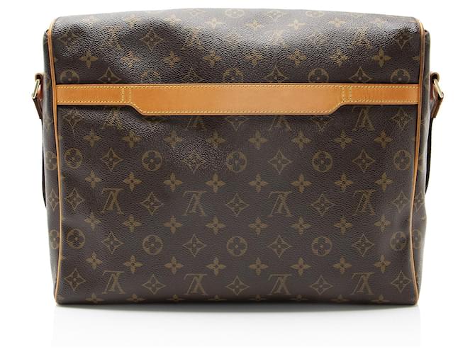 Louis Vuitton Vintage Monogram Canvas Abbesses Messenger Marrone - vista 3