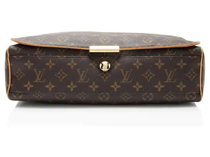 Louis Vuitton Vintage Monogram Canvas Abbesses Messenger Marrone - vista 4