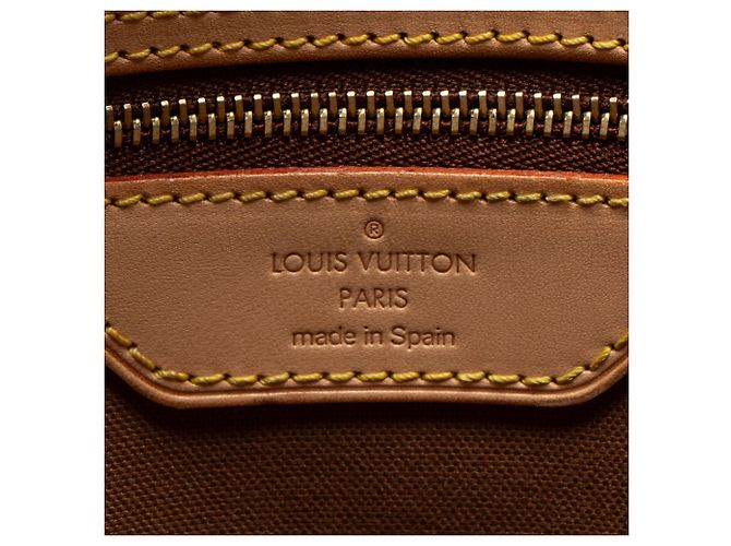 Louis Vuitton Vintage Monogram Canvas Abbesses Messenger Marrone - vista 8
