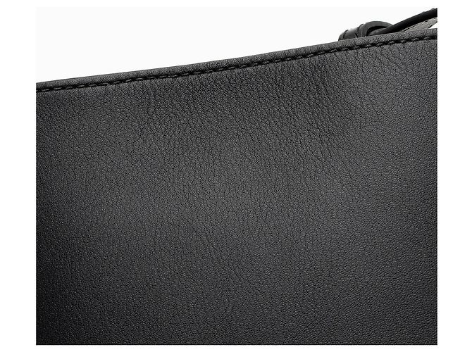 Borsa a secchiello Gucci 73 Small Horsebit in pelle di vitello Nero - vista 10