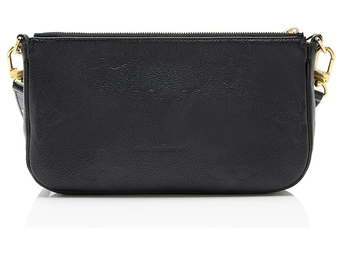 Louis Vuitton Giant Monogram Empreinte Multi-Pochette Accessoires Nero - vista 3