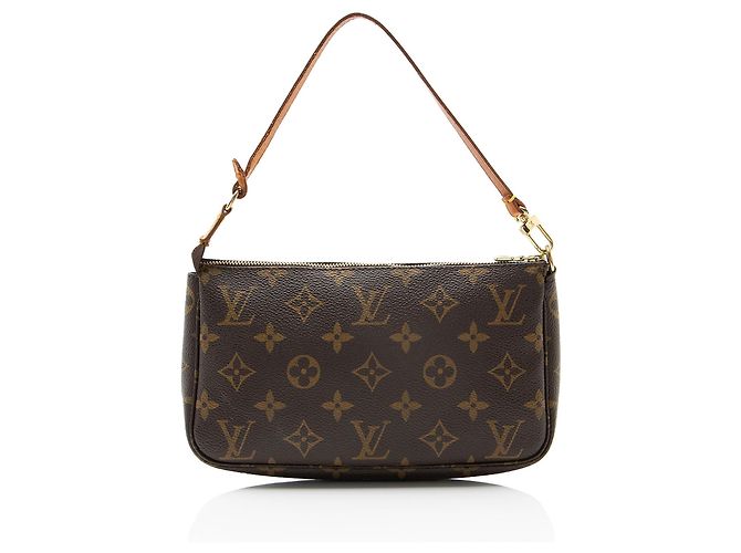 Louis Vuitton Pochette Accessoires aus Vintage Monogram Canvas Braun - Ansicht 3