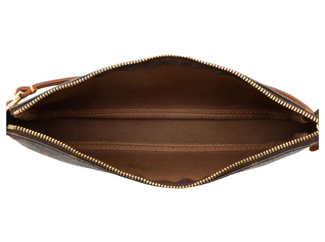Louis Vuitton Pochette Accessoires aus Vintage Monogram Canvas Braun - Ansicht 7