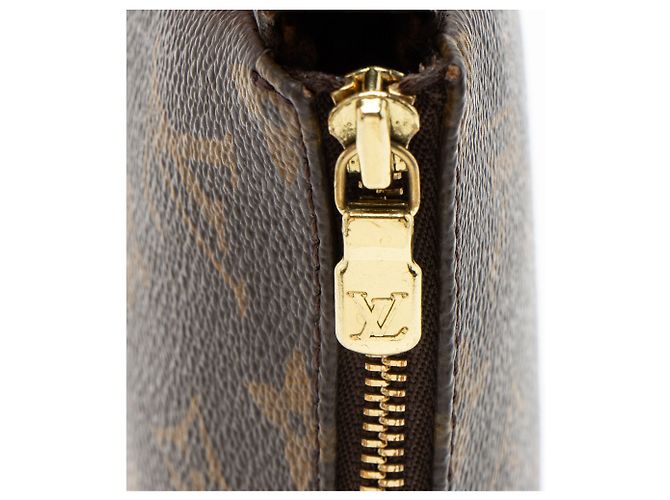 Louis Vuitton Pochette Accessoires aus Vintage Monogram Canvas Braun - Ansicht 9