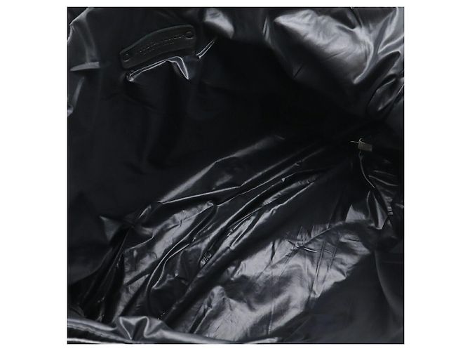 Borsa a tracolla in nylon e pelle Bottega Veneta Nero - vista 6