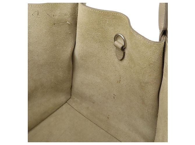 Céline Borsa Celine Leather Big Bag Small 2WAY Grigio - vista 6