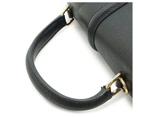 Céline Borsa a mano in pelle Celine 16 Small Nera Nero - vista 5