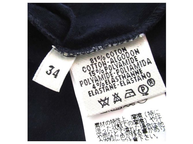 Hermès Camiseta de algodão Ex Libris Hermes Azul Azul marinho - vista 5