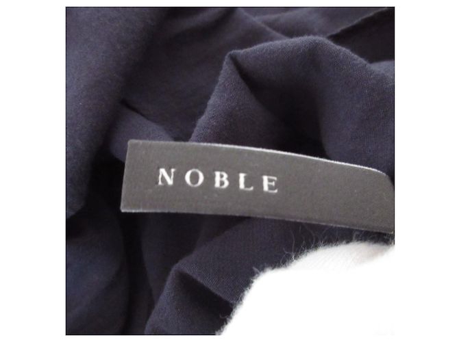 Autre Marque Blusa Noble de Manga Larga con Mangas Acampanadas Azul Azul marino - vista 7