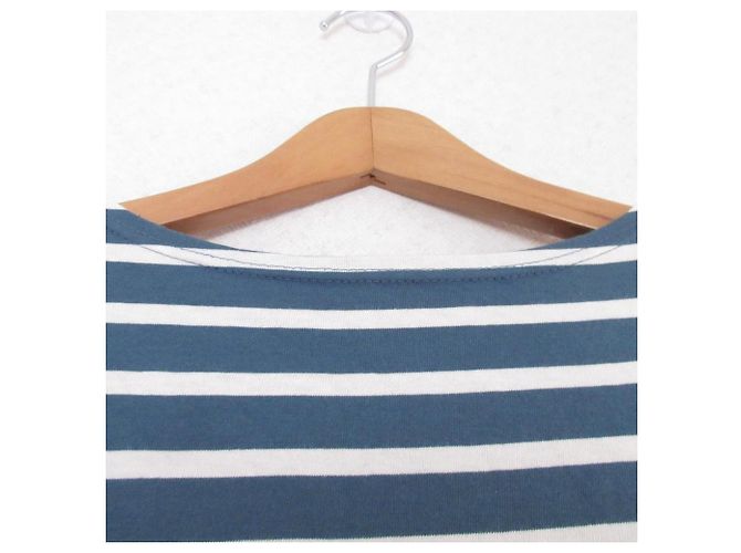 Autre Marque T-shirt a maniche corte SAINT JAMES Border Blu - vista 3