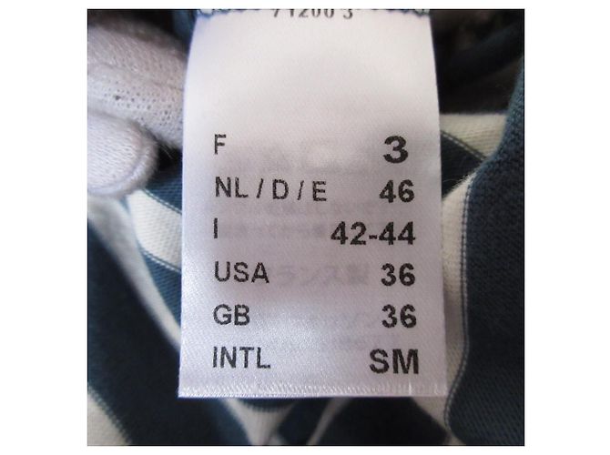 Autre Marque T-shirt a maniche corte SAINT JAMES Border Blu - vista 8