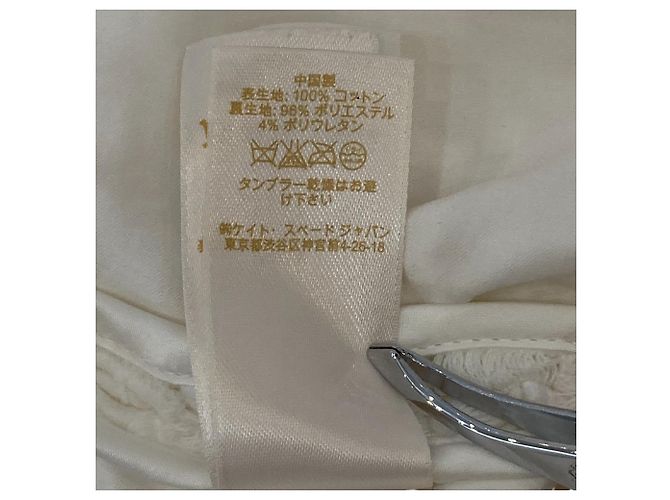 Besticktes Kleid kate spade new york Weiß - Ansicht 8
