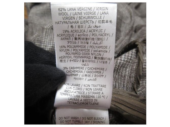 Autre Marque Langes Hemdkleid aus Woll-Kaschmir-Mischung Aspesi Braun - Ansicht 9
