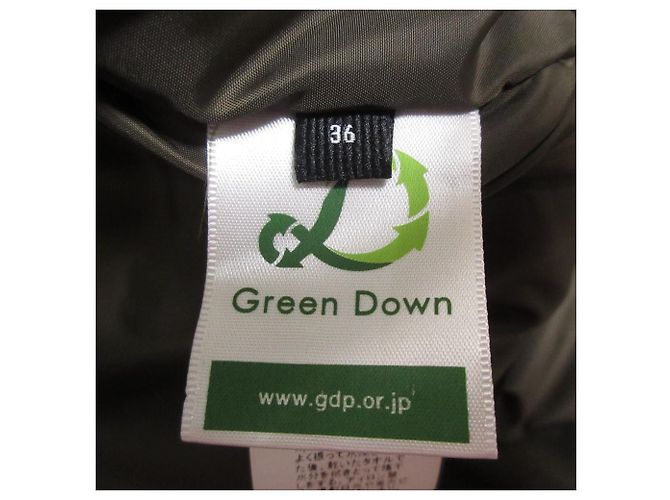 Autre Marque United Arrows green label relaxing down coat Khaki - view 10