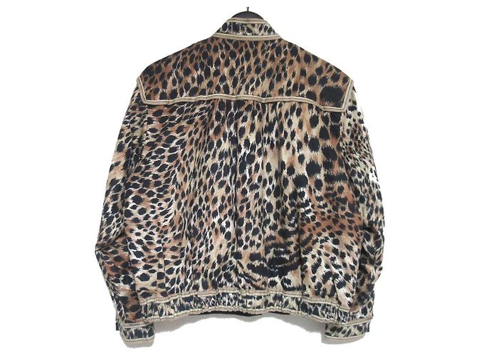 Autre Marque LEONARD FASHION Giacca leopardata Nero Beige - vista 2