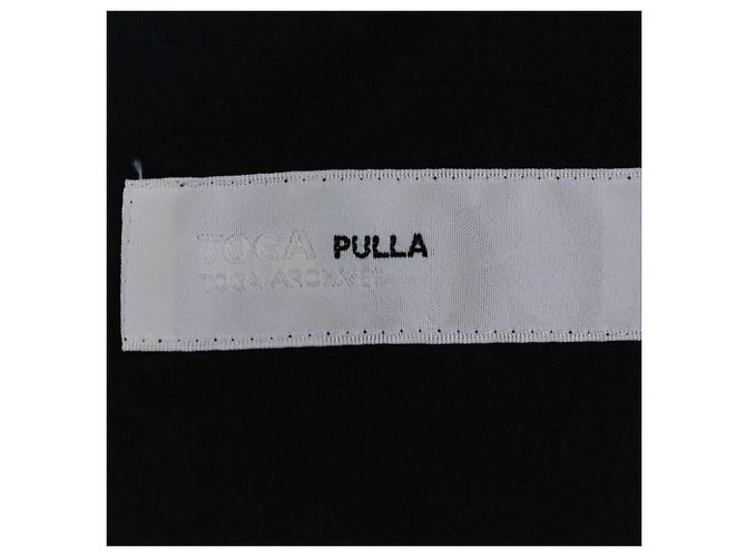 Autre Marque Vestido TOGA PULLA de rayón con bordados Azul Azul marino - vista 14