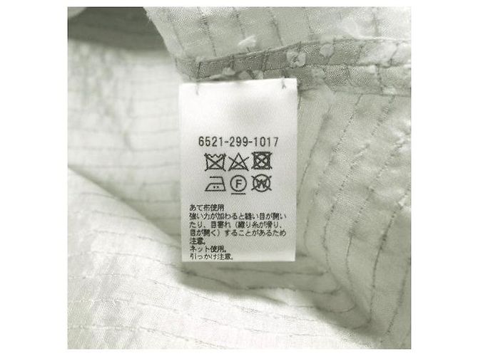 Autre Marque Camicia di seta con colletto a volant e bordo in organza Drawer Marrone Grigio - vista 8