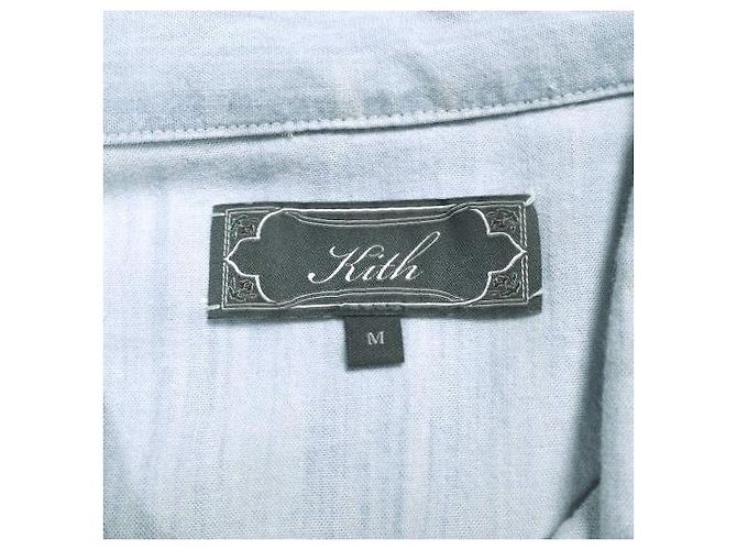 Autre Marque CAMISA KITH NYC CHAMBLAY PATERSON de mezcla de algodón Azul - vista 4