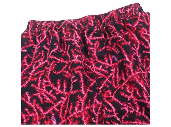 Short de seda Dior Preto Rosa - vista 3