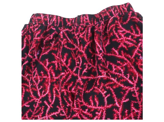 Short de seda Dior Preto Rosa - vista 4