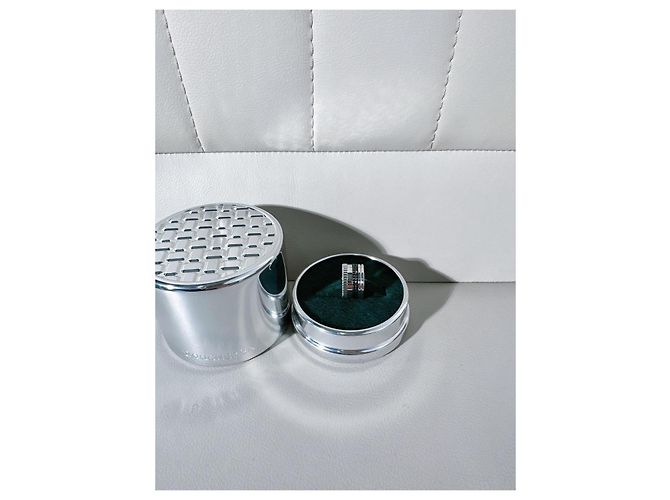 Boucheron Quatre Black Series Platin & Keramik Ring Silber - Ansicht 8