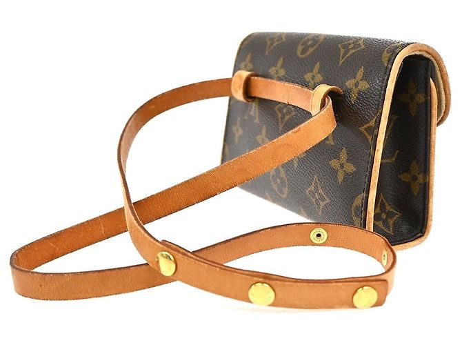 Louis Vuitton Florentine Waist Monogram Canvas medium Marrone - vista 4