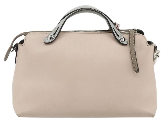Bolso Fendi By The Way de piel Medium Beige - vista 2