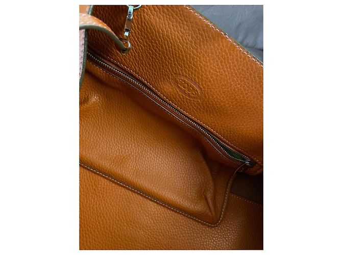 Tod's Borsa in pelle granulata arancione - vista 8