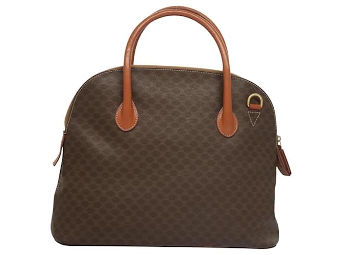 Céline Borsa Celine Macadam Macadam con pelle Large Marrone - vista 2