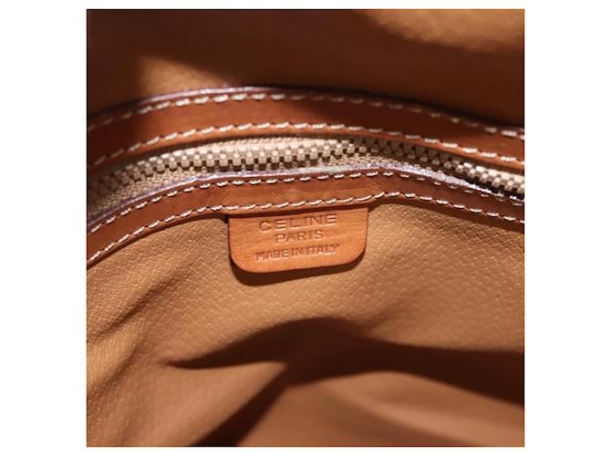 Céline Borsa Celine Macadam Macadam con pelle Large Marrone - vista 7