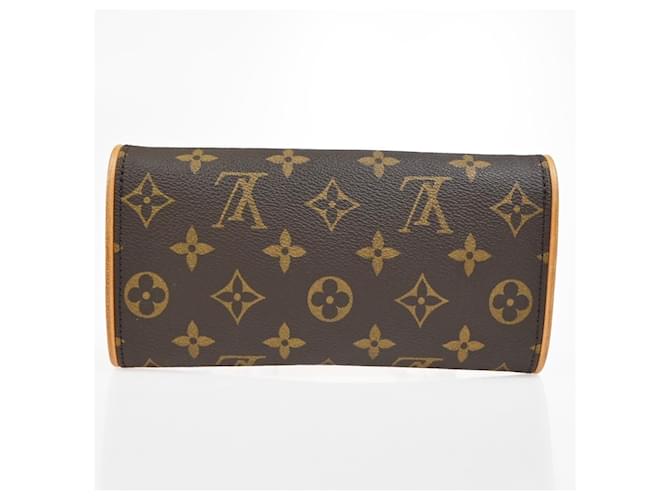 Louis Vuitton Twin Monogram Canvas PM Castaño - vista 2
